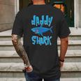 Daddy Shark Cute Papa Loves Sharks Mens Back Print T-shirt Gifts for Men