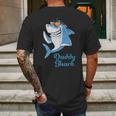 Daddy Shark Gift Fathers Day Mens Back Print T-shirt Gifts for Men