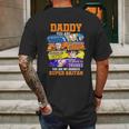 Daddy You Are As As Vegeta As Strong As Gohan Dad Super Saiyan Mens Back Print T-shirt Gifts for Men