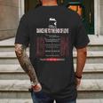 Dance Me To The End Of Love Mens Back Print T-shirt Gifts for Men