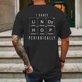 I Dance Lindy Hop Periodically T-Shirt I Swing Dancewear Mens Back Print T-shirt Gifts for Men