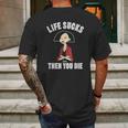 Daria Life Sucks Jane Mens Back Print T-shirt Gifts for Men