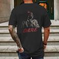 Dave Chappelle Tyrone Biggums Dare Mens Back Print T-shirt Gifts for Men