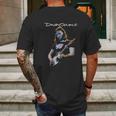 David Gilmour Guitar Mens Back Print T-shirt Gifts for Men