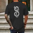 Dbz Shenron Mens Back Print T-shirt Gifts for Men