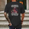 Deadpool I Am Currently Unsupervised I Know It Freaks Me Out Too Shirt Mens Back Print T-shirt Gifts for Men