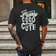 Dear Santa I Don’T Have To Be Good Because Im Cute Mens Back Print T-shirt Gifts for Men