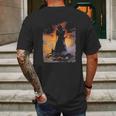 Death Dealer Three By Frank Frazetta Art Mens Back Print T-shirt Gifts for Men