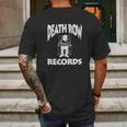 Death Row Record Mens Back Print T-shirt Gifts for Men