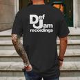 Def Jam Recordings Mens Back Print T-shirt Gifts for Men