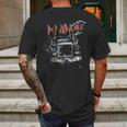 Def Leppard 80S Heavy Metal Band Rock N Roll Through The Glass Mens Back Print T-shirt Gifts for Men