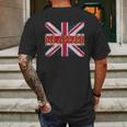 Def Leppard Union Jack Youth Mens Back Print T-shirt Gifts for Men