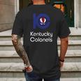 Defunct - Kentucky Colonels T-Shirt Basketball T-Shirt Mens Back Print T-shirt Gifts for Men