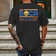 Del Boca Vista Retirement Community Funny Mens Back Print T-shirt Gifts for Men