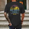 Del Boca Vista Retirement Community Vintage Mens Back Print T-shirt Gifts for Men