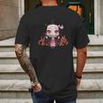 Demon Slayer Cute Look Mens Back Print T-shirt Gifts for Men