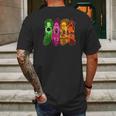 Demon Slayer Different Colors Mens Back Print T-shirt Gifts for Men