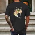 Demon Slayer Kimetsu No Yaiba Moon Mens Back Print T-shirt Gifts for Men