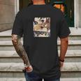 Demon Slayer Looks Mens Back Print T-shirt Gifts for Men