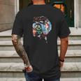 Demon Slayer Power Mens Back Print T-shirt Gifts for Men