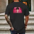 Demon Slayer Red Fire Mens Back Print T-shirt Gifts for Men