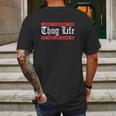 I Didnt Choose The Thug Life The Choose Life Chose Me Mens Back Print T-shirt Gifts for Men