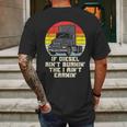 If Diesel Aint Burnin Earnin Truck Retro Trucker Driver Gift Mens Back Print T-shirt Gifts for Men