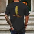 Dilly Dali Pickle Salvador Funny Artist Graphic Graphic Mens Back Print T-shirt Gifts for Men