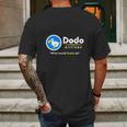 Dodo Airlines What Would Dodos Do Mens Back Print T-shirt Gifts for Men