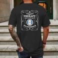 DonNeed Therapie Want Go Guatemala Mens Back Print T-shirt Gifts for Men