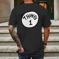 Dr Seuss Thing 1 Mens Back Print T-shirt Gifts for Men