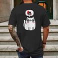 Dreaming Of Destruction Funny Cat Mens Back Print T-shirt Gifts for Men