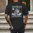 Dropkick Murphys Mens Vintage Skeleton Piper Mens Back Print T-shirt Gifts for Men