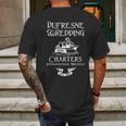 Dufresne And Redding Charters Zihuatanejo Mexico Fun Mens Back Print T-shirt Gifts for Men