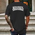 Dukes Of Hazard T-Shirt Mens Back Print T-shirt Gifts for Men