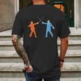 Dumb And Dumber On Guard Mens Back Print T-shirt Gifts for Men