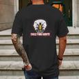 Eagle Fang Karate Eagle Head Mens Back Print T-shirt Gifts for Men