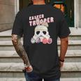 Easter Storm Trooper Mens Back Print T-shirt Gifts for Men