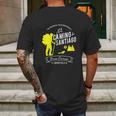 El Camino De Santiago Compostela Spain Pilgrim Hikers Gift Mens Back Print T-shirt Gifts for Men