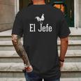 El Jefe The Rooster Mens Back Print T-shirt Gifts for Men