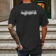 El Salvador Roots Salvadorian Heritage Pride Mens Back Print T-shirt Gifts for Men