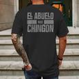 El Viejo Ma Chingon Papa O Abuelo Día De Los Padres Design Mens Back Print T-shirt Gifts for Men