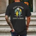 Elect A Clown Expect A Circus Best Gift Mens Back Print T-shirt Gifts for Men