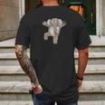 Elephant Tree Of Woe Yoga Elephant Mens Back Print T-shirt Gifts for Men