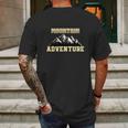 Explore Travel Lover Adventure The Mountain Mens Back Print T-shirt Gifts for Men