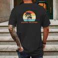 Exuma Bahamas Vintage Sun Surf Throwback Vacation Mens Back Print T-shirt Gifts for Men