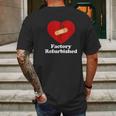 Factory Refurbished Recovery Open Heart Bypass Surgery Mens Back Print T-shirt Gifts for Men