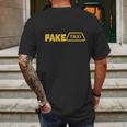 Fake Taxi Funny Fake Taxi Driver Mens Back Print T-shirt Gifts for Men