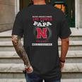 Fanprint Nebraska Cornhuskers Mens Back Print T-shirt Gifts for Men