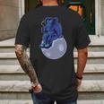 Fantasy Elephant Mens Back Print T-shirt Gifts for Men